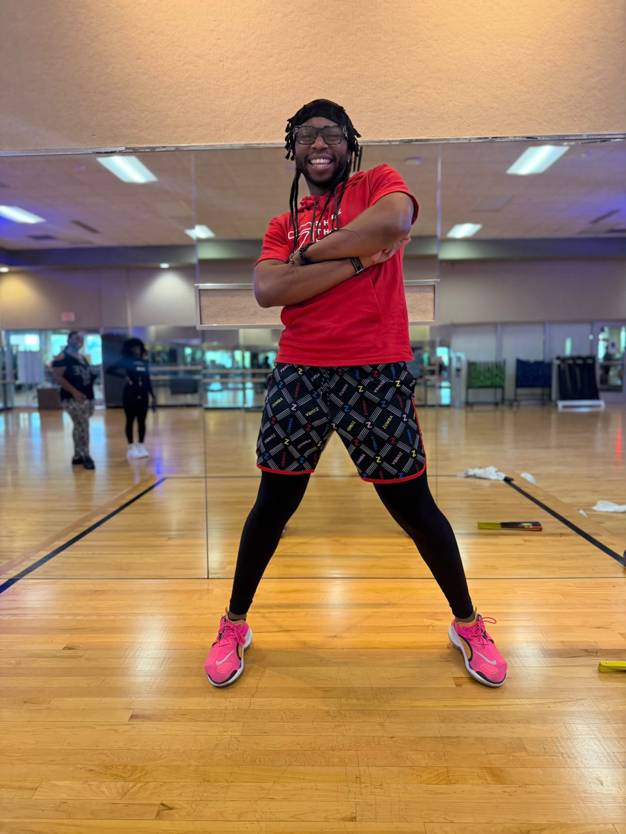 Darrell Mayo in the dance studio